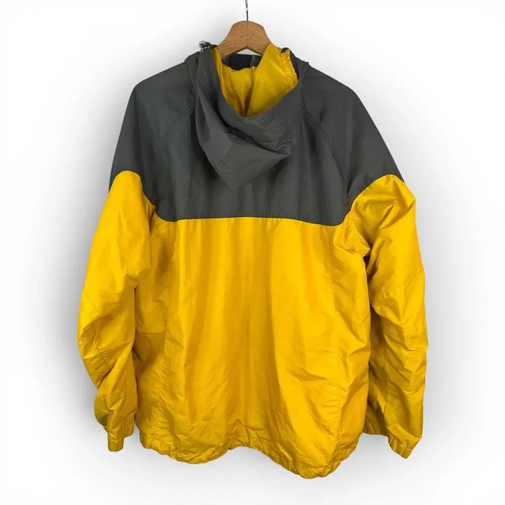 Columbia Vintage-Style Colorblock Windbreaker Jacket Mens Large Outdoor Hiking